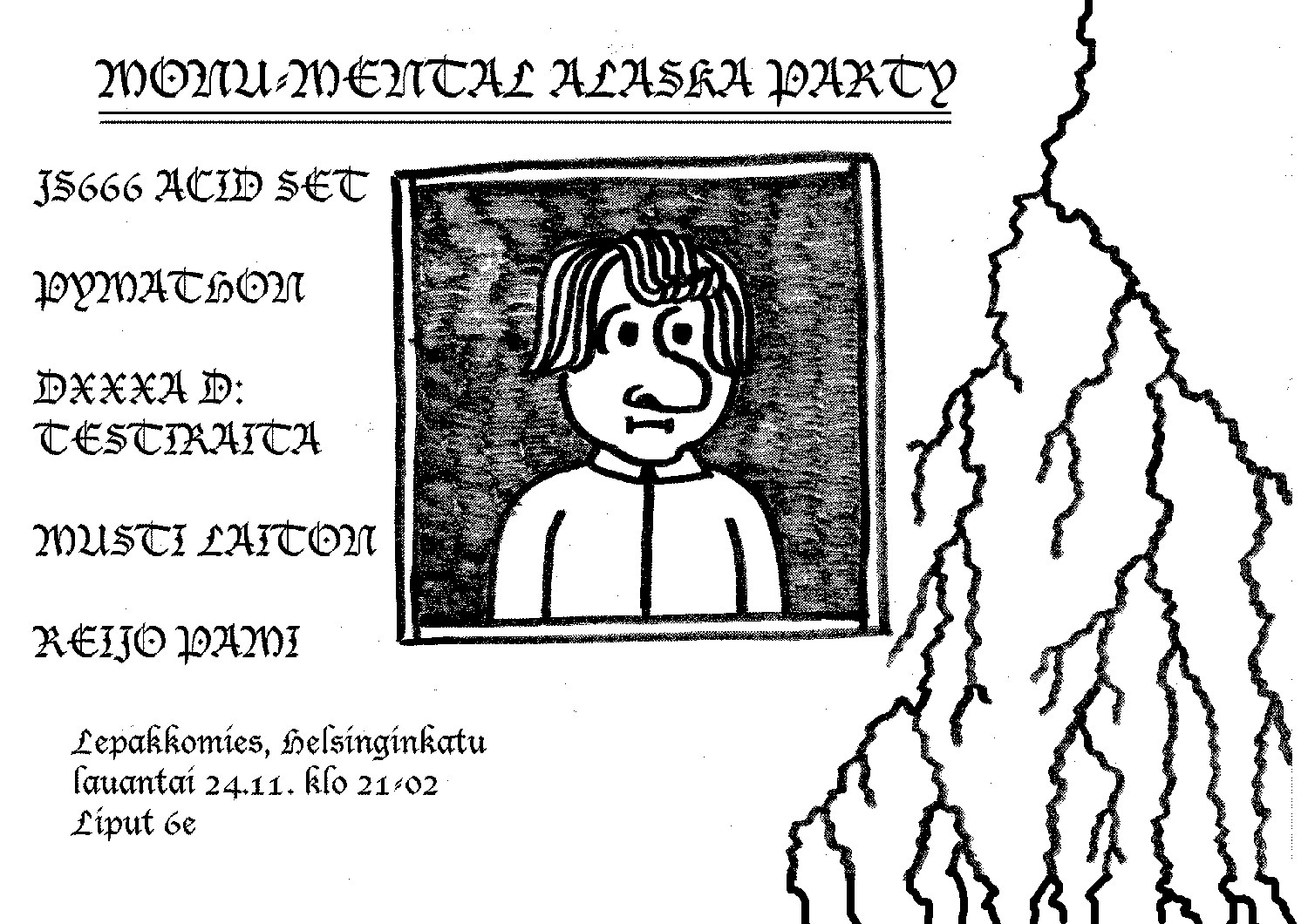 Poster for Mental Alaska.