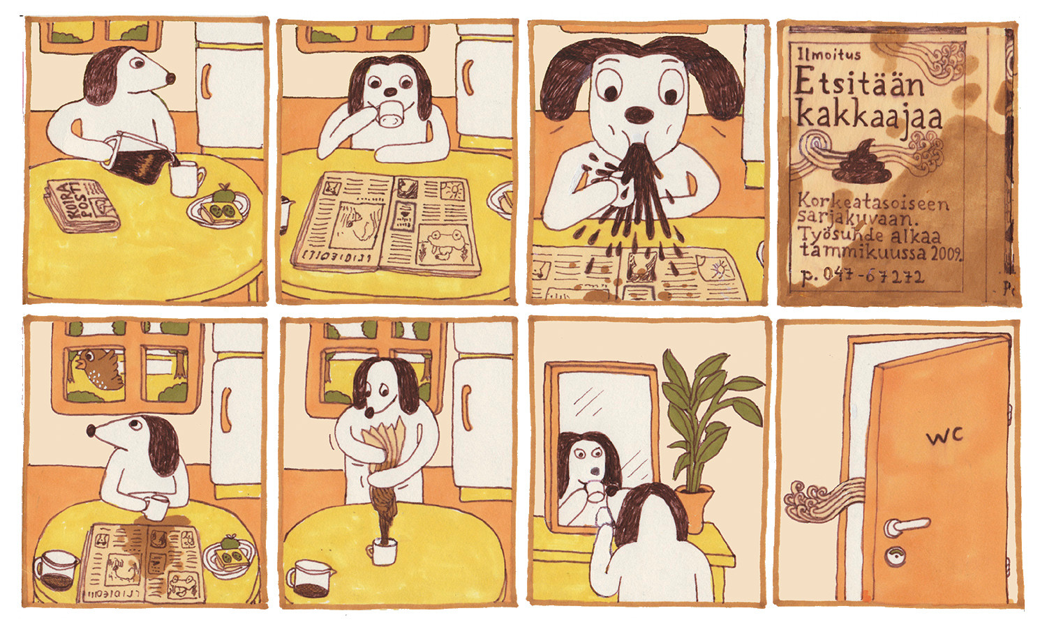 Koirankakkaa — sample page 1