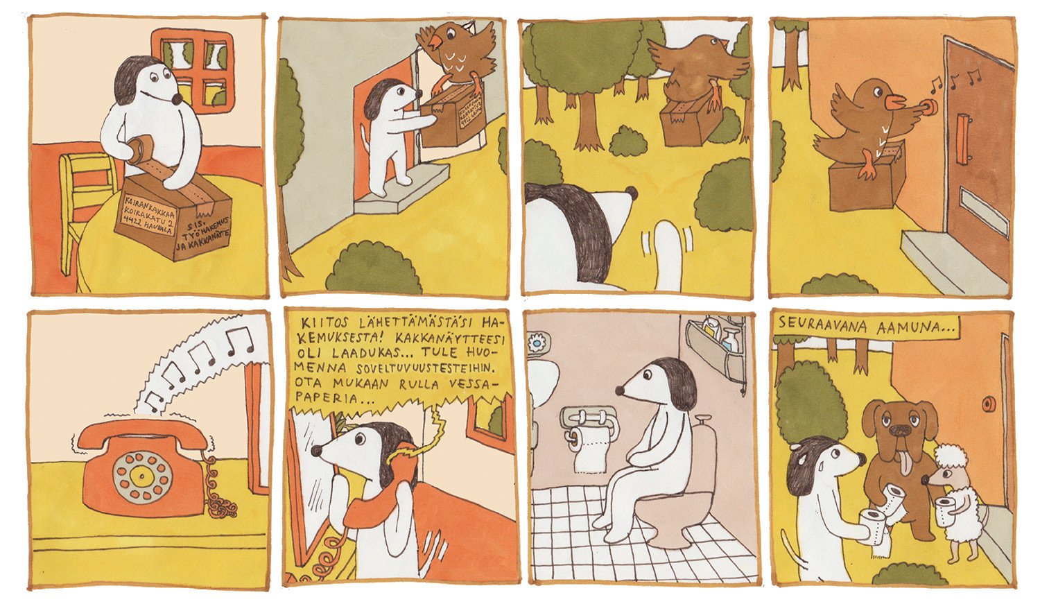 Koirankakkaa — sample page 3