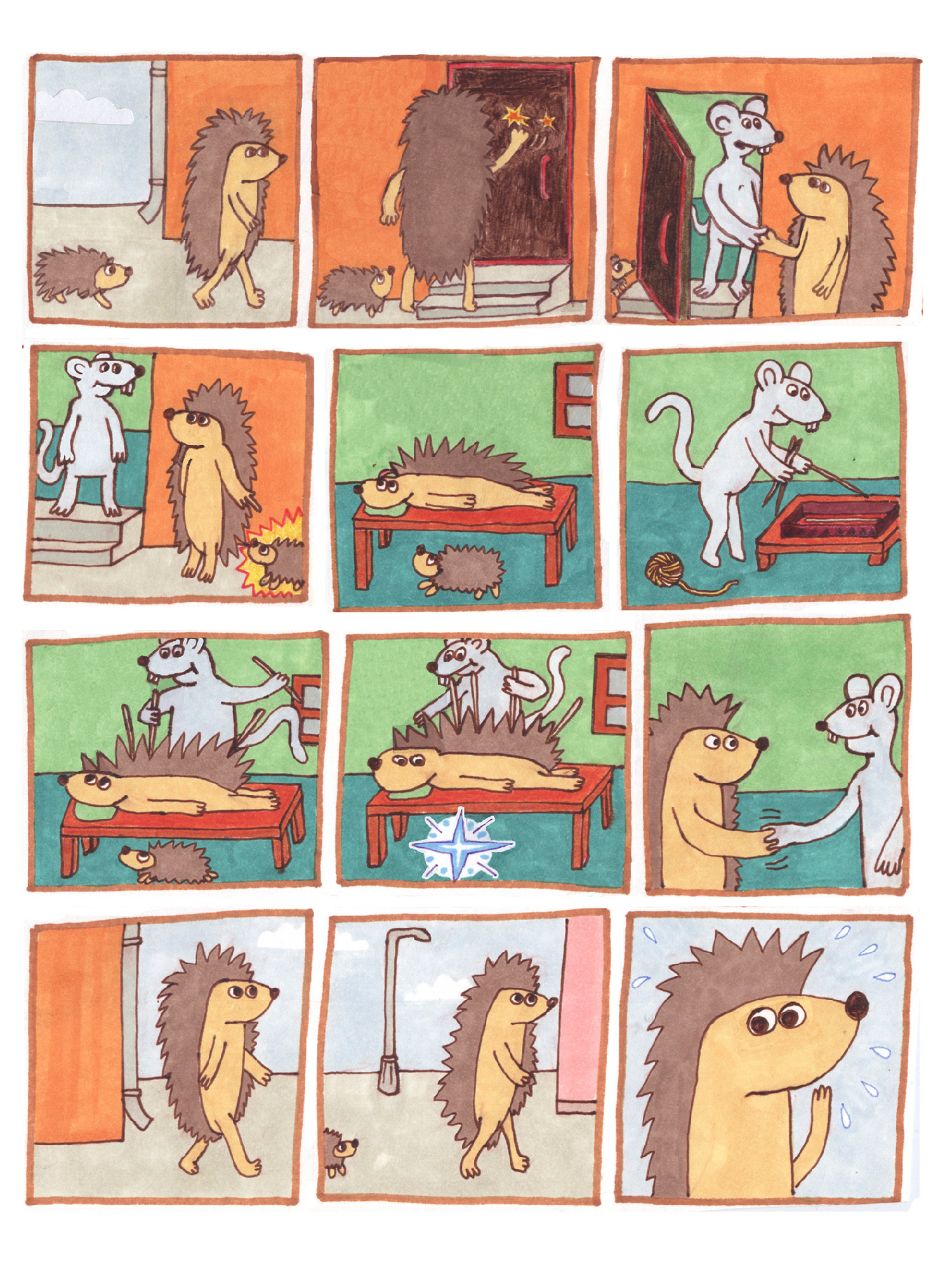 Eläimiä — sample page 1