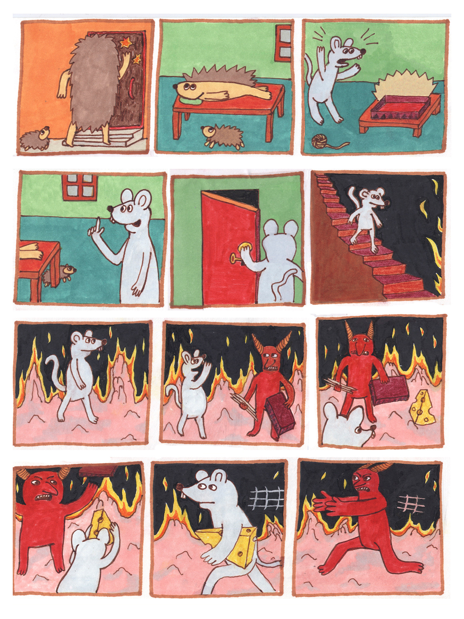 Eläimiä — sample page 2