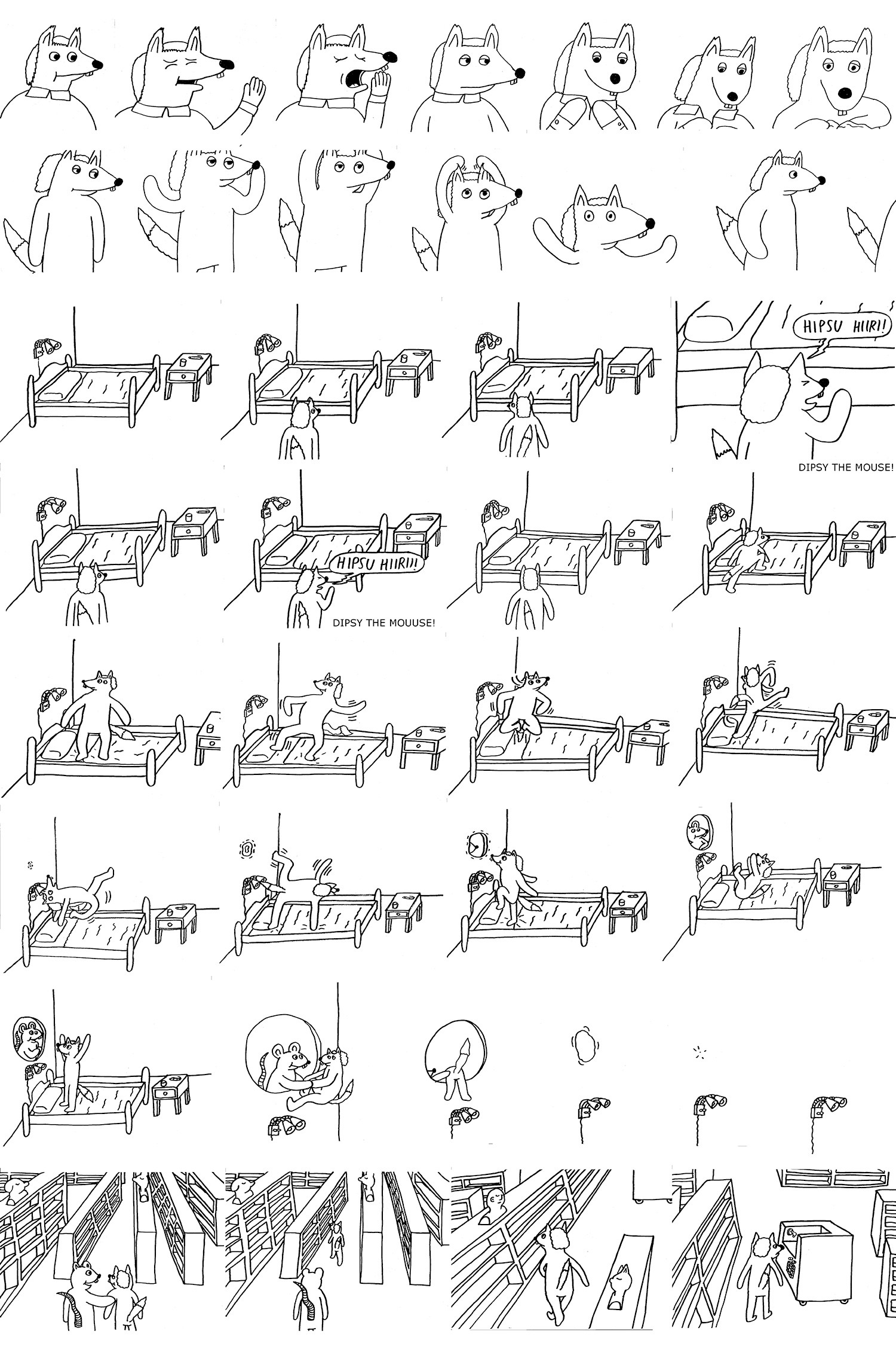 Foxette / Nus Lups — sample page 1